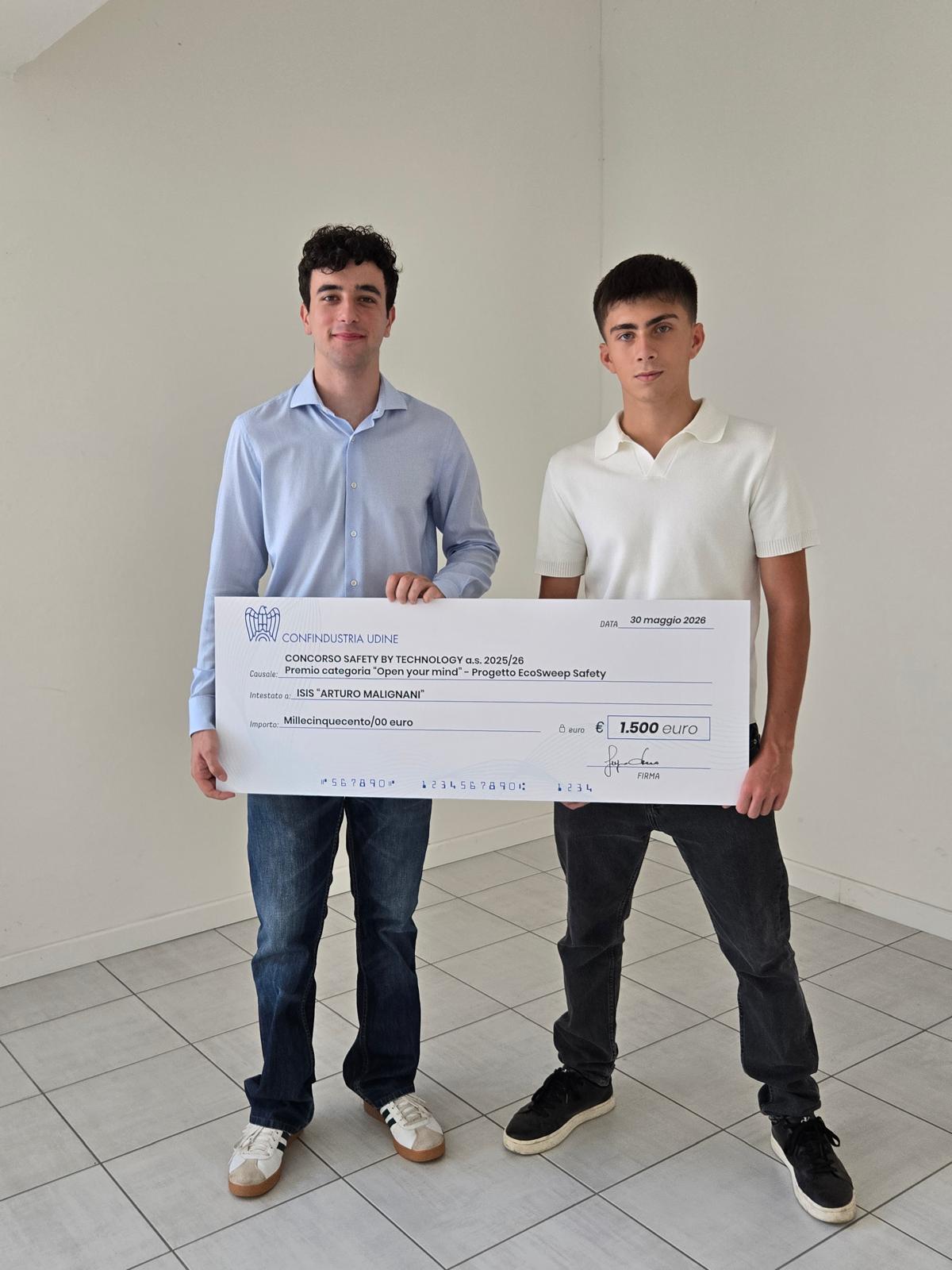 Team OLTRIS premiato a Safety by Technology